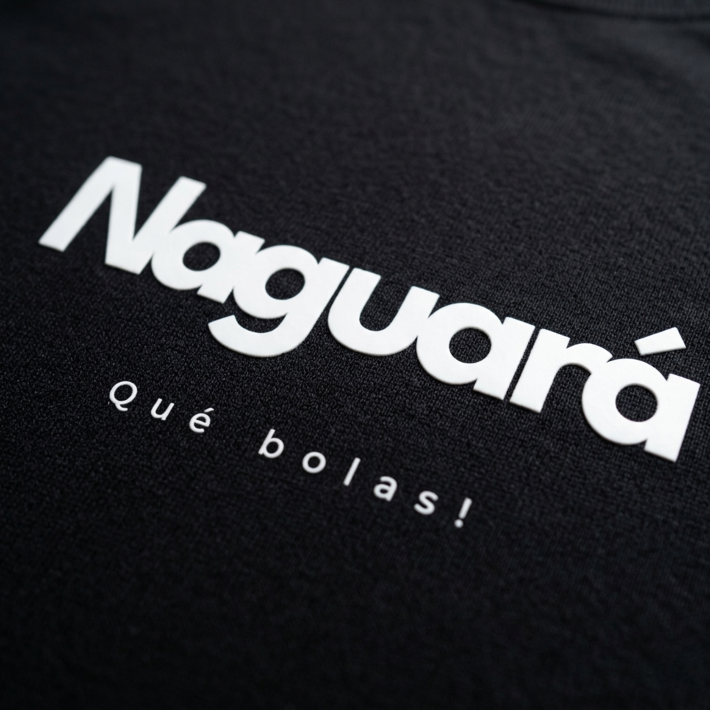 Naguará Unisex Black Tee