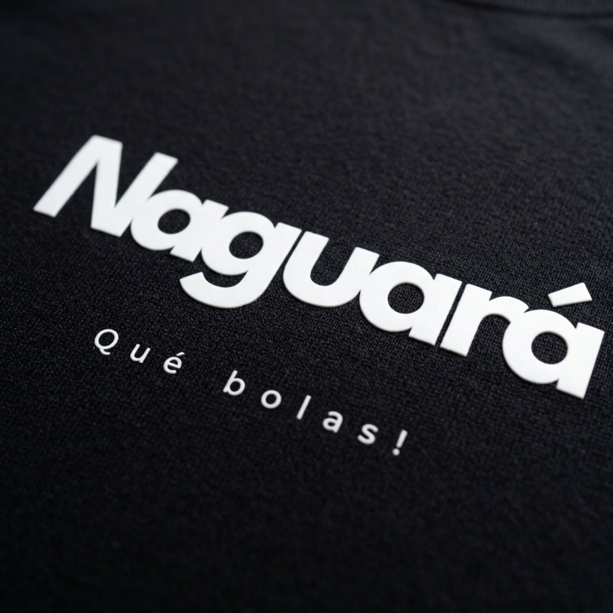 Naguará Unisex Black Tee