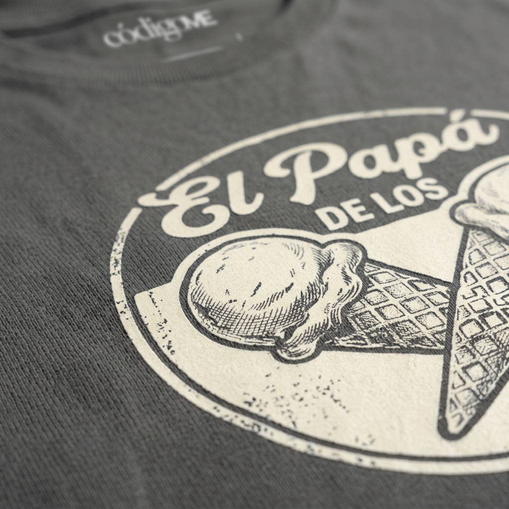 El Papá De Los Helados Unisex Tee