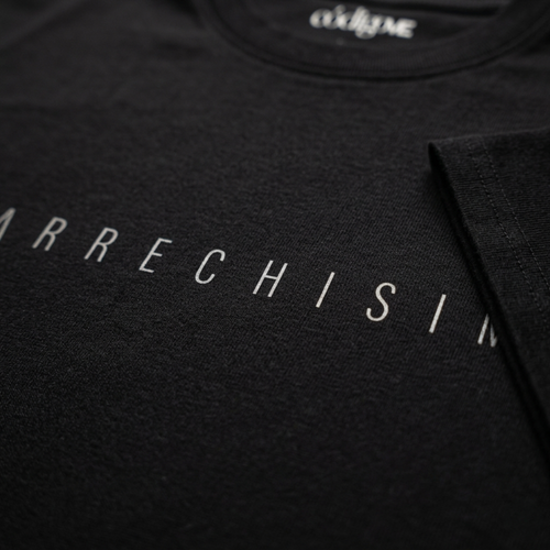 Arrechisimo Unisex Black Tee