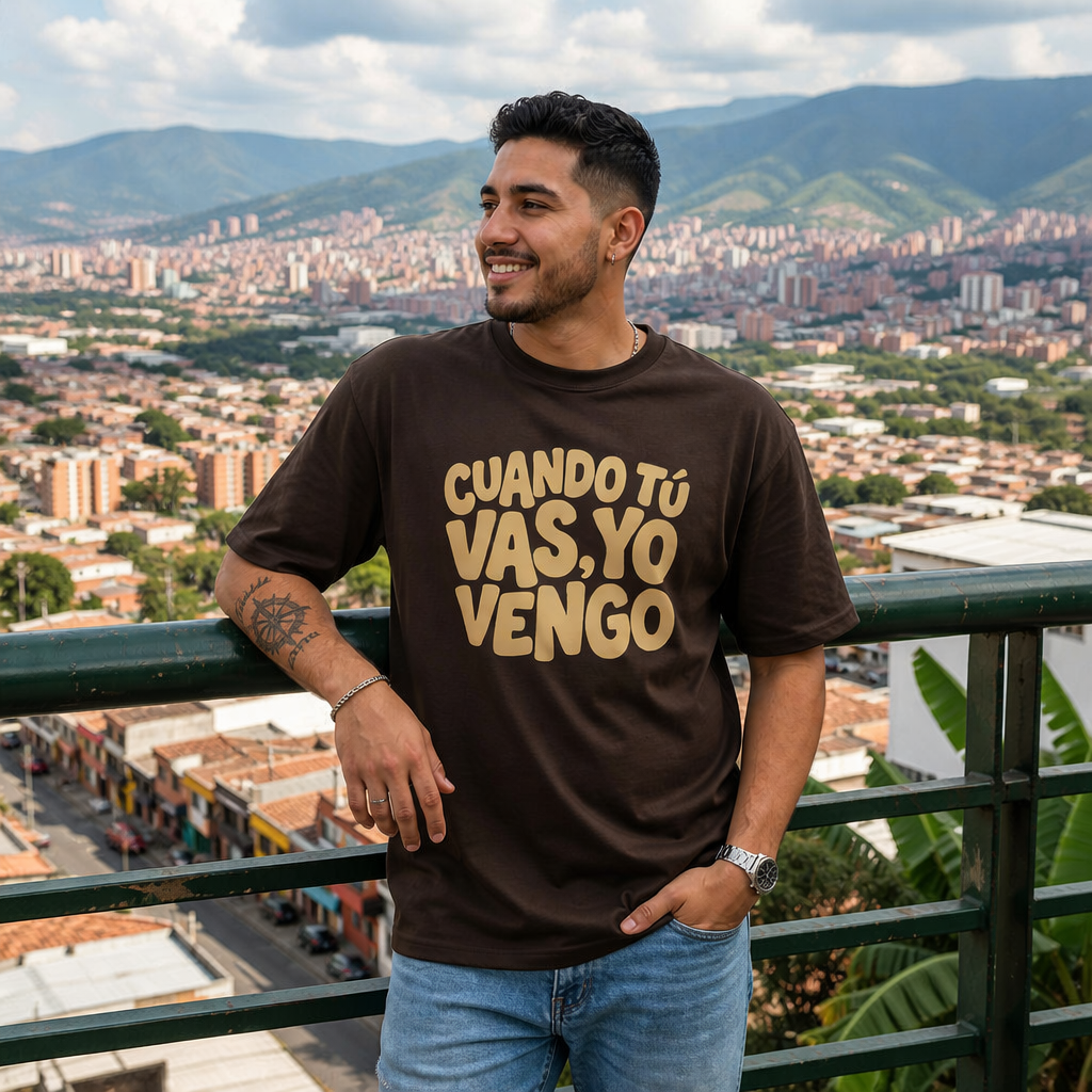 Cuando Tú Vas Yo Vengo Unisex Tee