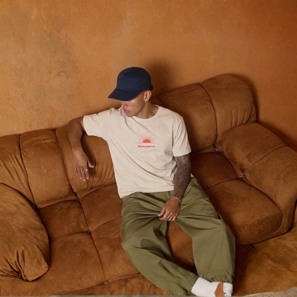 Mmgvo Unisex Beige Tee