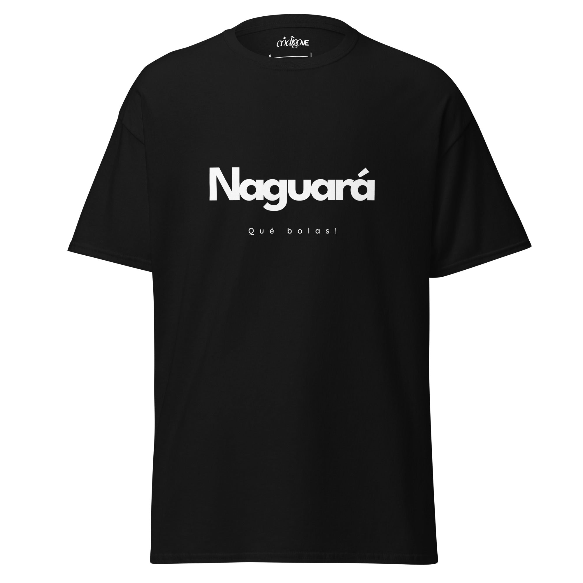 Naguará Unisex Black Tee