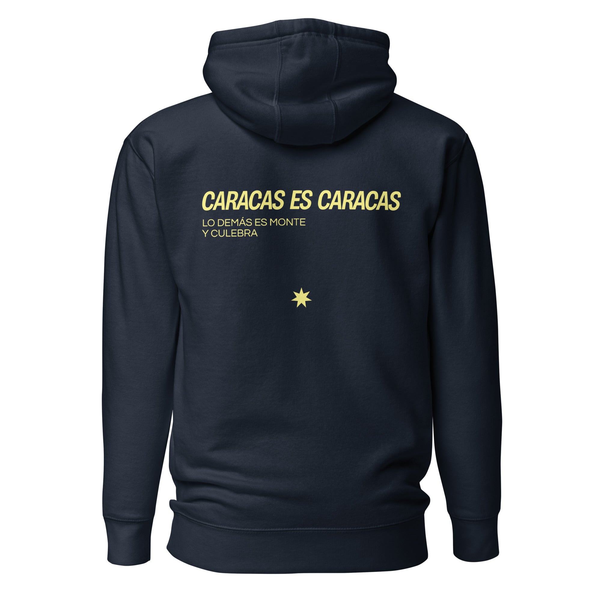 Caracas es Caracas Unisex Navy Hoodie