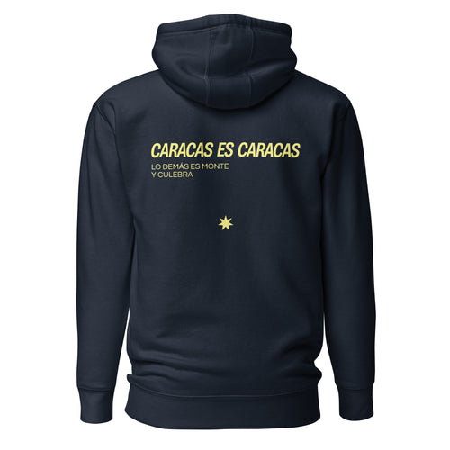 Caracas es Caracas Unisex Navy Hoodie